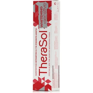 Therasol Whitening & Sensitive Зубна паста для чутливих зубів, відбілювання та видалення зубного нальоту 75мл