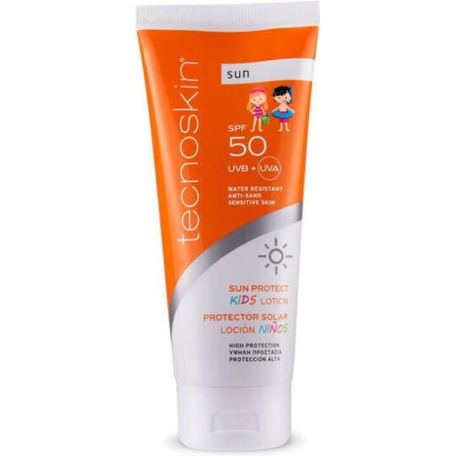 Tecnoskin Sun Protect Водостійкий дитячий сонцезахисний крем-емульсія SPF50 200 мл AR1002039: ціни та характеристики