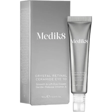 Medik8 Crystal Retinal Ceramide 10 Крем для повік проти зморшок з ретинолом 15мл: ціни та характеристики