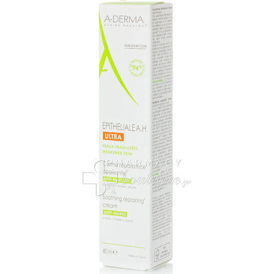 A-Derma Epitheliale A.H. Ультразволожуючий регенеруючий зволожуючий крем з гіалуроновою кислотою для всіх типів шкіри 40мл: ціни та характеристики