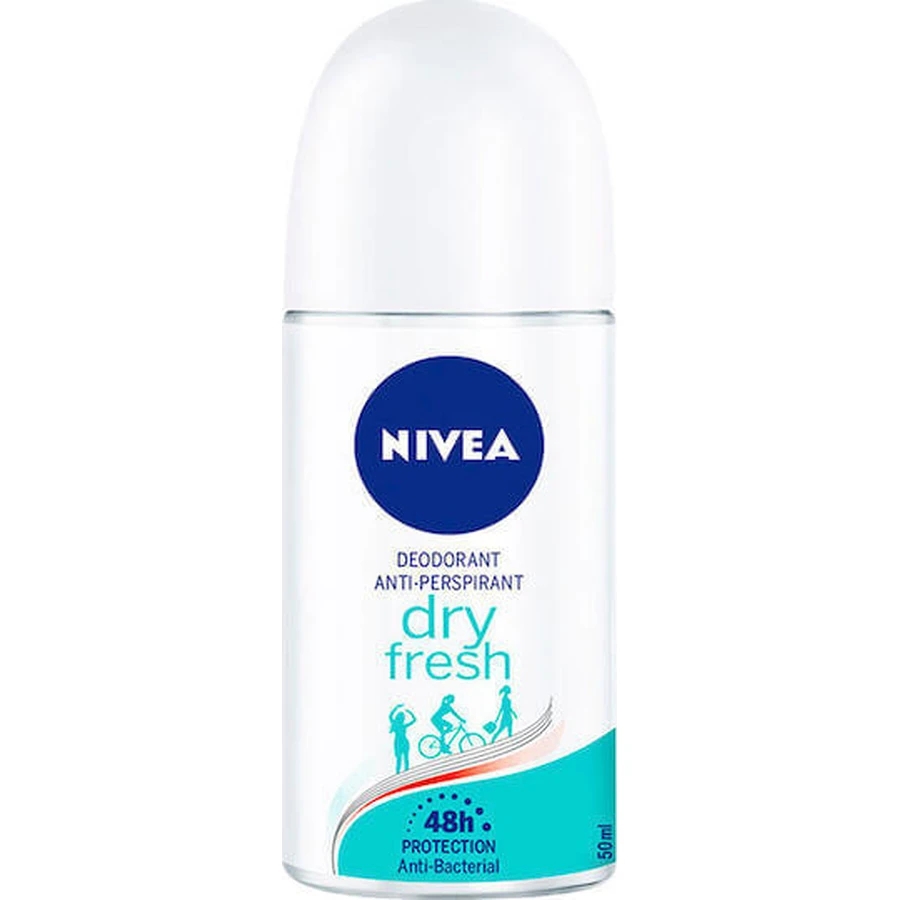 Nivea Dry Fresh 48h Антиперспирант-дезодорант 48h Roll-On 50 мл: цены и характеристики