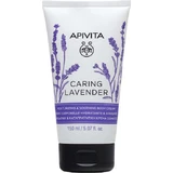 Apivita Caring Lavender Зволожуючий крем для тіла з ароматом лаванди для сухої та чутливої шкіри 150 мл