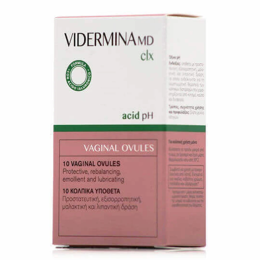 Засоби інтимної гігієни Epsilon Health Vidermina CLX 10шт: ціни та характеристики