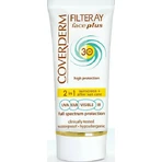 Coverderm Filteray Plus 2 в 1 Солнцезащитный крем тонирующий светло-бежевый нормальный водостойкий тонированный солнцезащитный крем для лица SPF30 с пигментом 50 мл: цены и характеристики