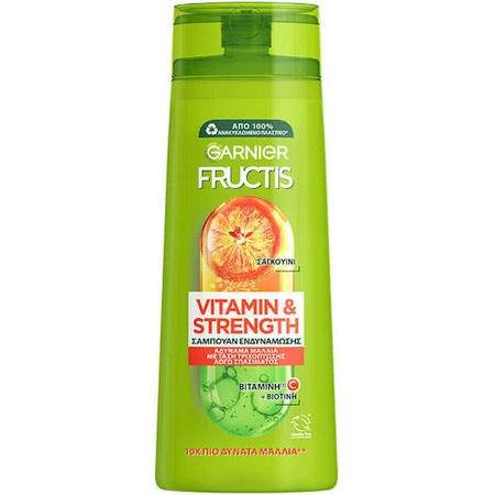 Garnier Fructis Vitamin & Strength Шампунь проти випадіння волосся для ламкого волосся 400 мл: ціни та характеристики