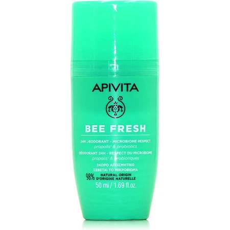 Дезодорант Apivita Bee Fresh Дезодорант 24-годинний рулонний 50мл: ціни та характеристики