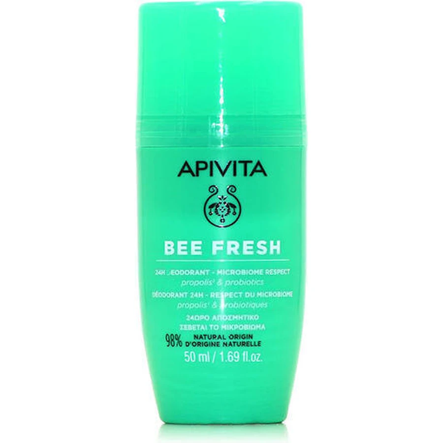 Дезодорант Apivita Bee Fresh Дезодорант 24-годинний рулонний 50мл: ціни та характеристики