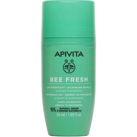 Дезодорант Apivita Bee Fresh Дезодорант 24-годинний рулонний 50мл: ціни та характеристики