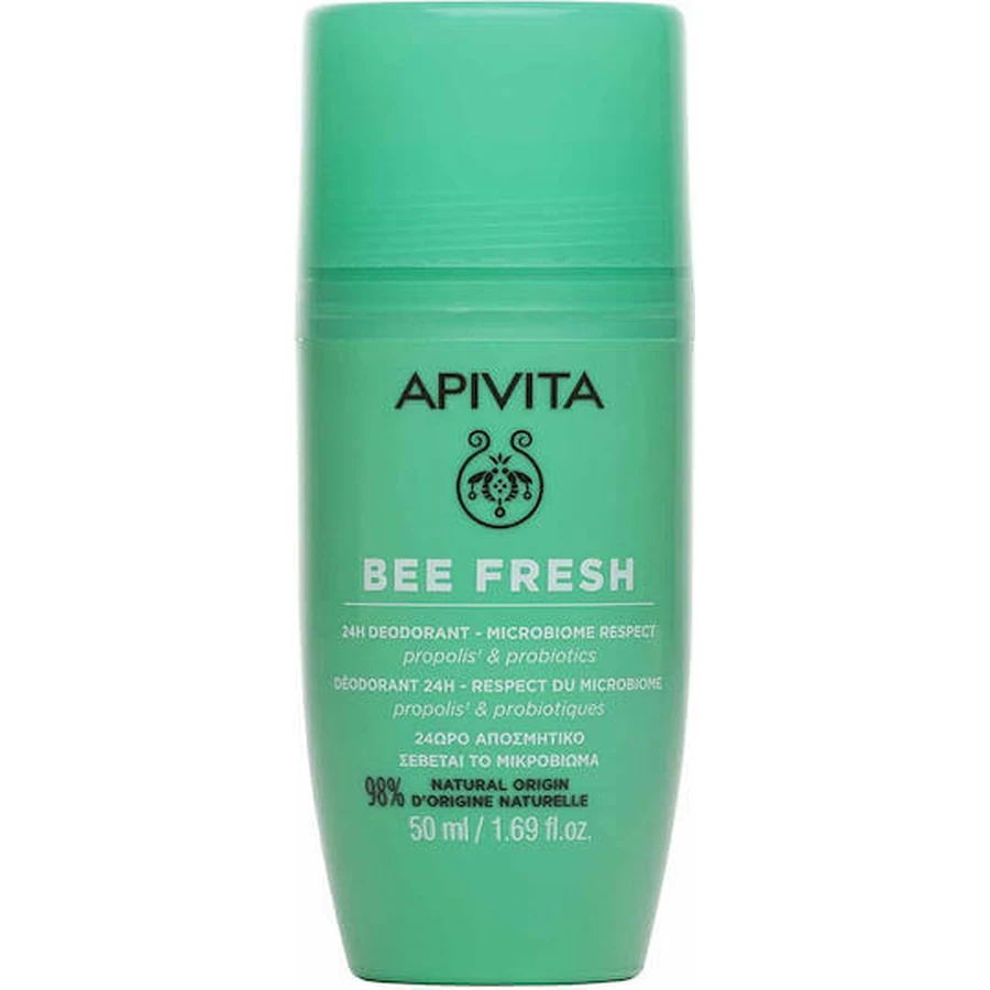 Дезодорант Apivita Bee Fresh Дезодорант 24-годинний рулонний 50мл: ціни та характеристики