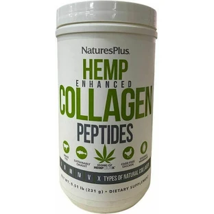 Nature's Plus Hemp Enhanced Collagen Peptides 231гр