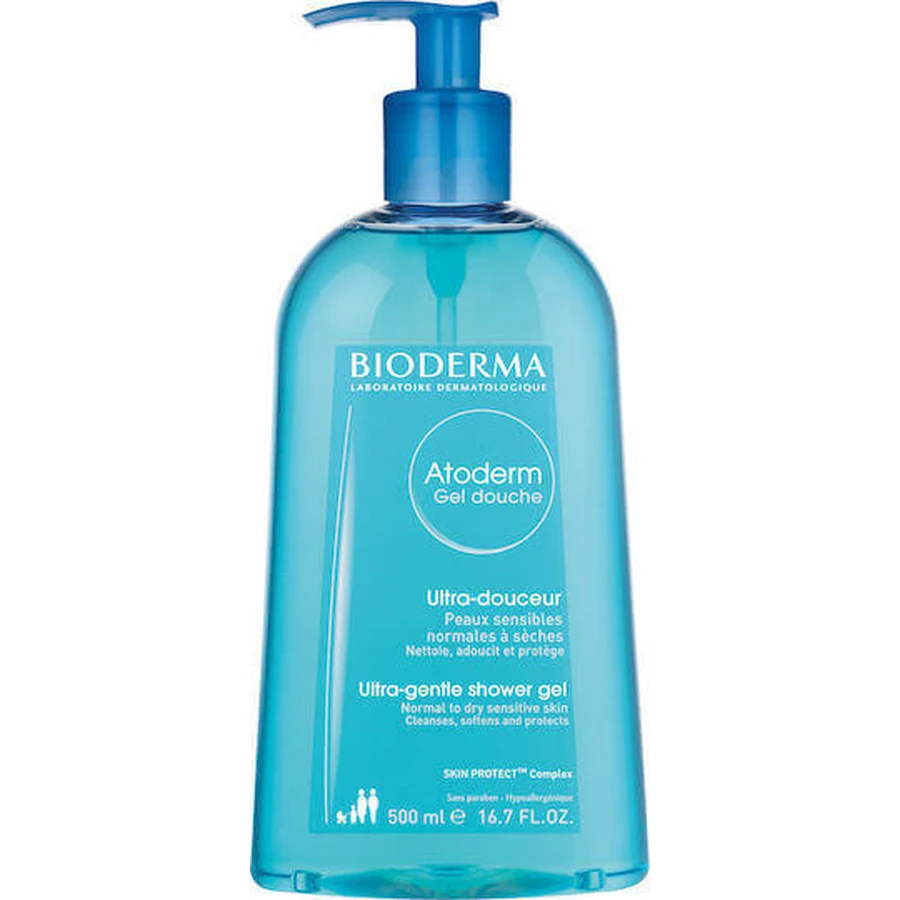 Гель для тіла BioDerma Atoderm Ніжний для нормальної та сухої чутливої шкіри 500 мл: ціни та характеристики