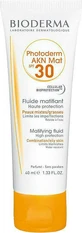 Bioderma Photoderm AKN AKN Mat Fluid Водостійкий крем для обличчя із захистом від сонця SPF30 40мл