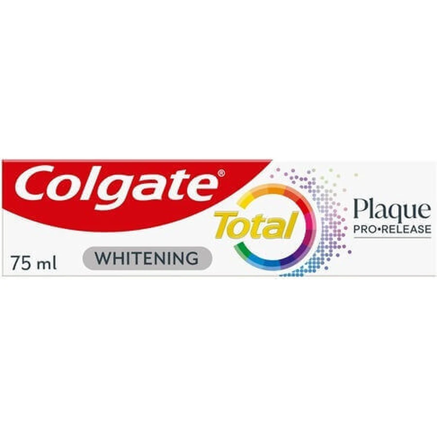 Colgate Total Plaque Pro Release Зубная паста для удаления налета и отбеливания 75 мл: цены и характеристики