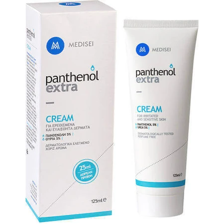 Medisei Panthenol Пантенол Екстра регенеруючий зволожуючий крем з сечовиною для всіх типів шкіри 125мл: ціни та характеристики