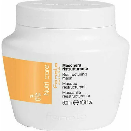 Fanola NutriCare Реструктурирующая увлажняющая маска для волос 500 мл: цены и характеристики