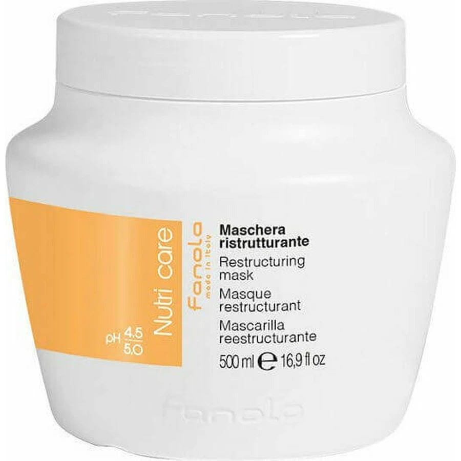 Fanola NutriCare Реструктурирующая увлажняющая маска для волос 500 мл: цены и характеристики