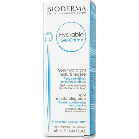 Легкий зволожуючий гель для обличчя Bioderma Hydrabio 40мл: ціни та характеристики