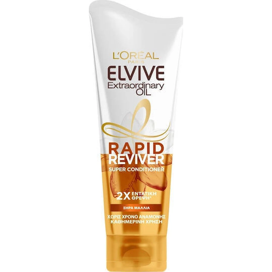 L'Oreal Paris Elvive Extraordinary Oil Rapid Reviver Зволожуючий кондиціонер для сухого волосся 180 мл: ціни та характеристики