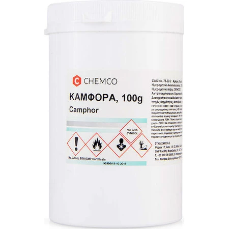 Chemco Camphor Камфора 100гр: цены и характеристики