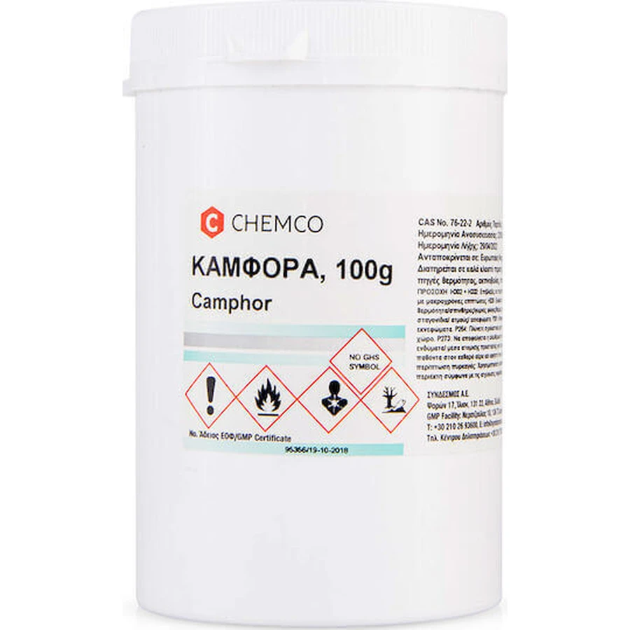 Chemco Camphor Камфора 100гр: цены и характеристики