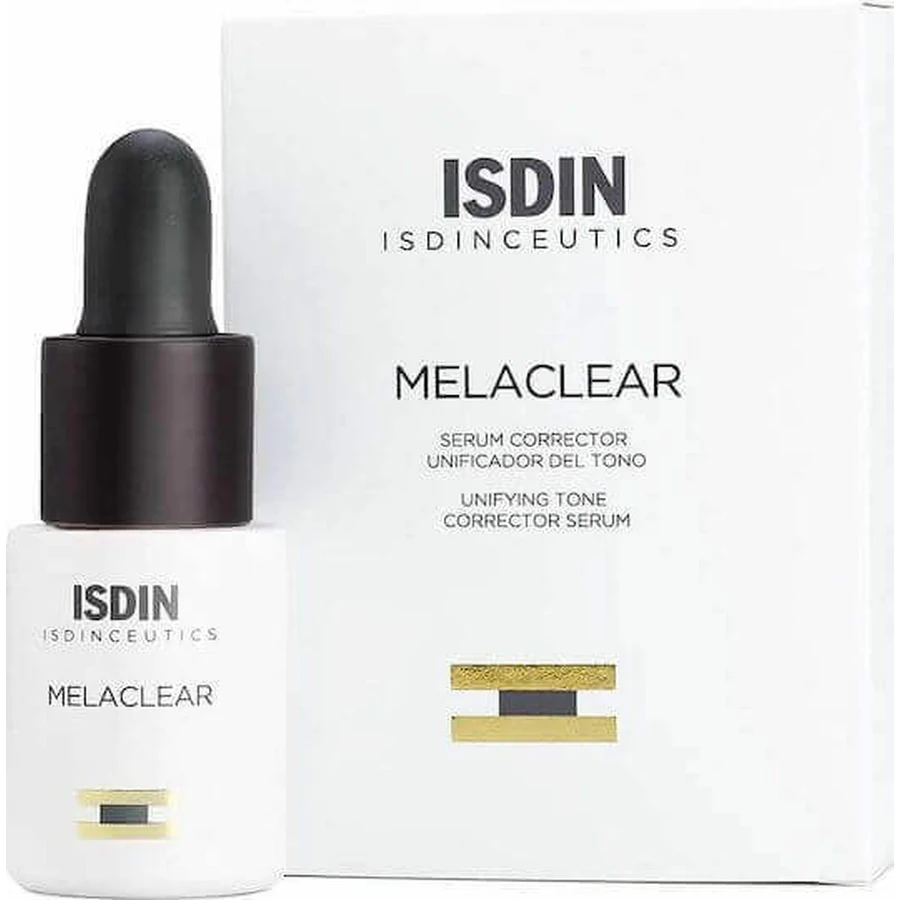 Isdin Isdin Isdinceutics Melaclear Зволожуюча та антивікова сироватка для обличчя з вітаміном С для детоксикації та освітлення 15мл: ціни та характеристики