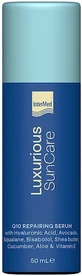 InterMed Luxurious Sun Care Q10 Сироватка для обличчя після засмаги з маслом ши та алое вера 50 мл