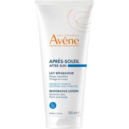 Eau Thermale Avène Відновлювальний лосьйон для обличчя та тіла з термальною джерельною водою та спреєм жожоба 200 мл: ціни та характеристики