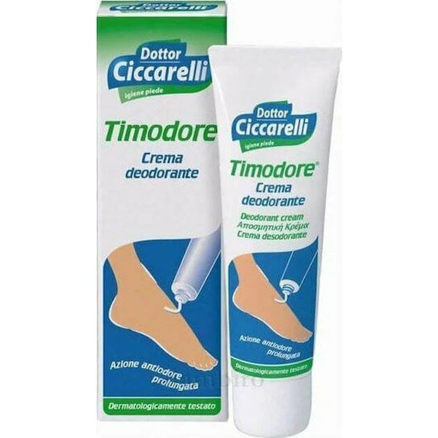 L'Officinale del Dottor Ciccarelli Timodore Дезодорирующий крем от грибка стопы 50 мл: цены и характеристики