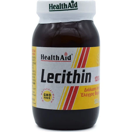 Health Aid Лецитин 1200 мг со вкусом неароматизированный 50 капс: цены и характеристики
