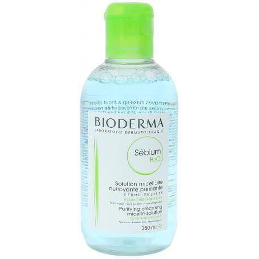 Bioderma Sebium H2O Мицеллярная вода для снятия макияжа с лица 250 мл: цены и характеристики