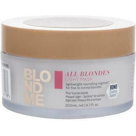 Schwarzkopf BlondMe All Blondes Маска для збереження світлого кольору волосся 200 мл: ціни та характеристики