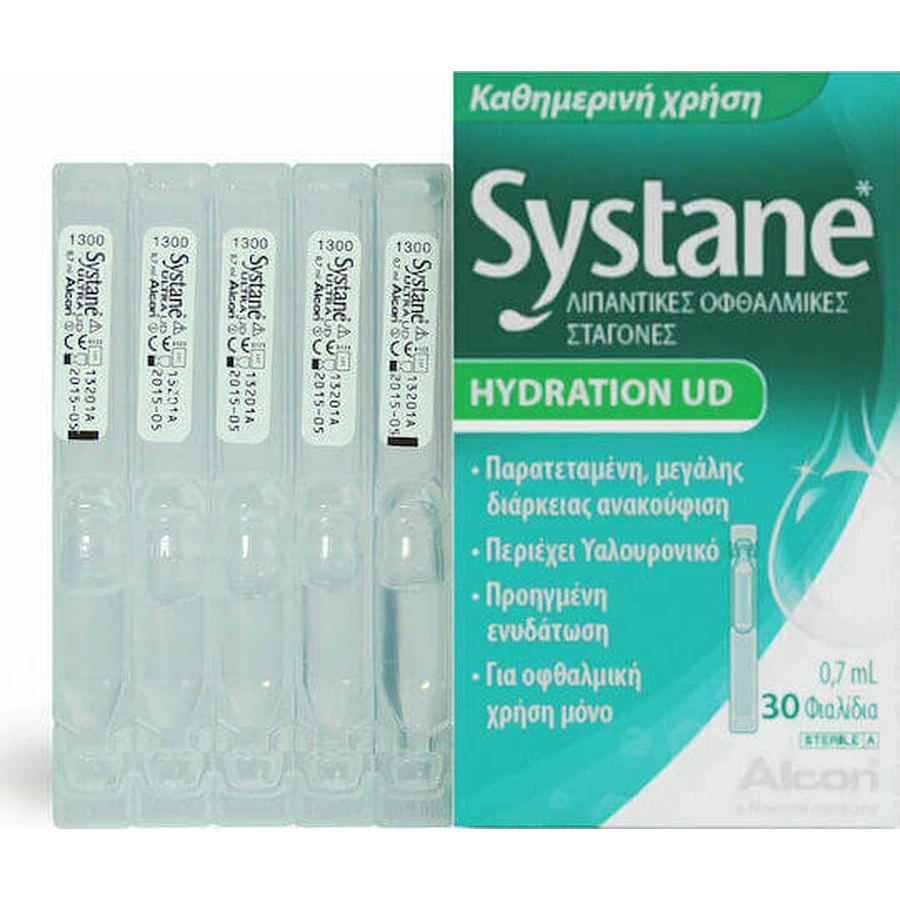 Systane Hydration UD Гиалуроновая кислота глазные капли 30x0,7 мл: цены и характеристики