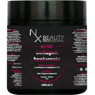 NX Beauty Professional Ботокс колагеново-гіалуронова відновлююча маска для волосся 1000 мл