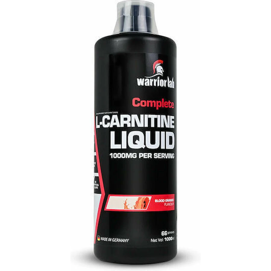 Warrior Lab L-Carnitine Liquid с карнитином 1000 мг и вкусом кровавого апельсина 1000 мл: цены и характеристики