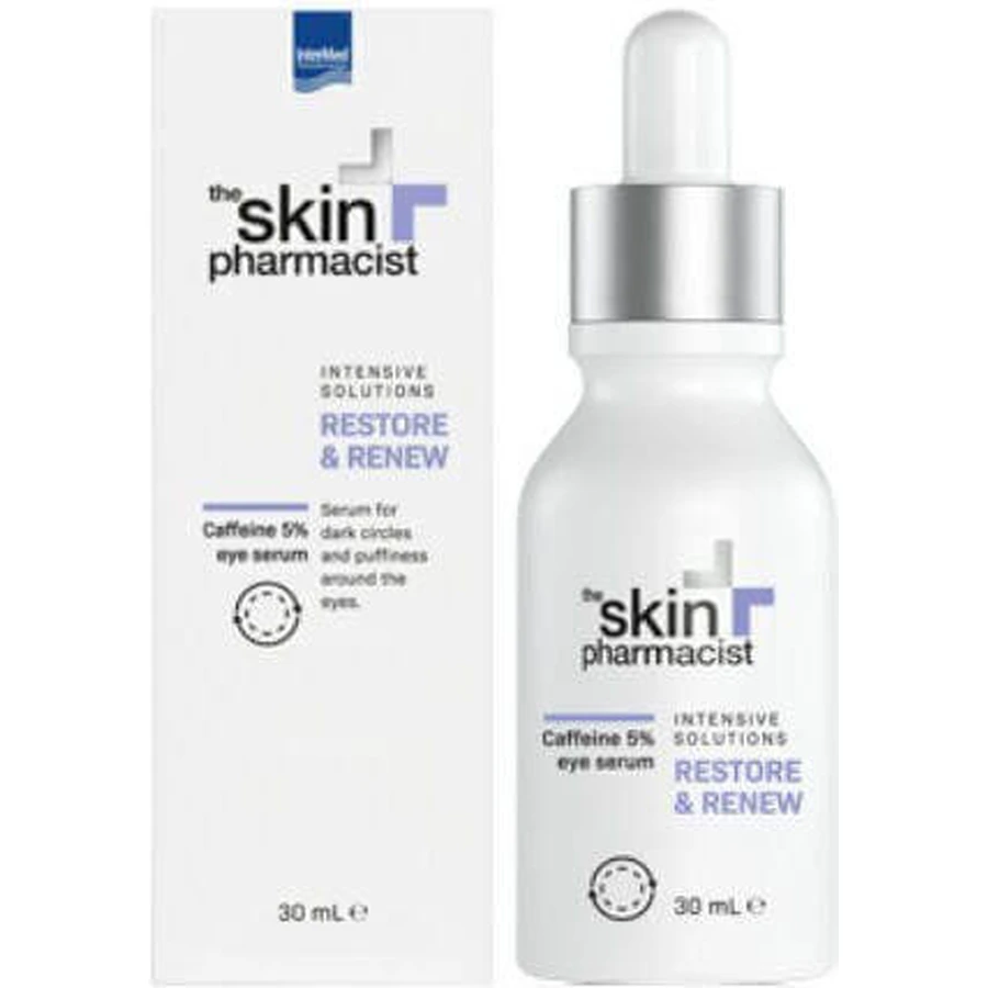 InterMed The Skin Pharmacist Увлажняющая и антивозрастная сыворотка для глаз с гиалуроновой кислотой от морщин и мешков под глазами 30 мл: цены и характеристики