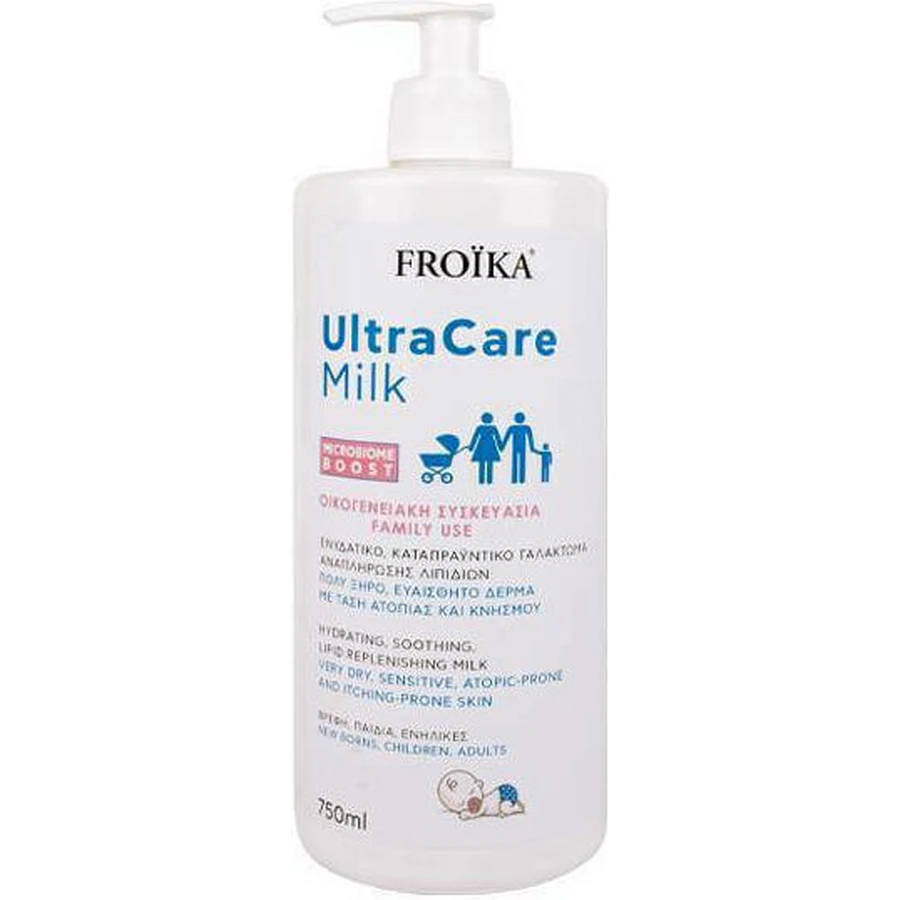 Froika Ultra Care Milk Увлажняющий лосьон для тела для атопичной кожи 200 мл: цены и характеристики
