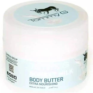 TommyG Donkey Milk Butter Увлажняющее масло для тела с молоком ослицы для сухой кожи 200 мл