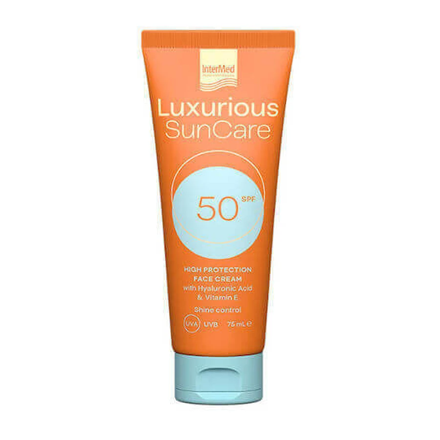 InterMed Роскошный антисолнечный крем для лица SPF50 75 мл: цены и характеристики