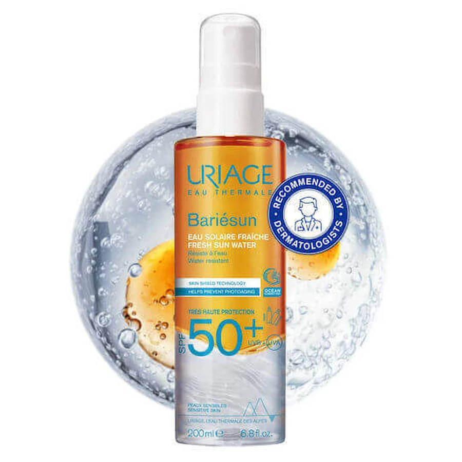 Uriage Bariesun Bariesun Fresh Sun Water Facial Sun Protection SPF50+ 200ml: цены и характеристики