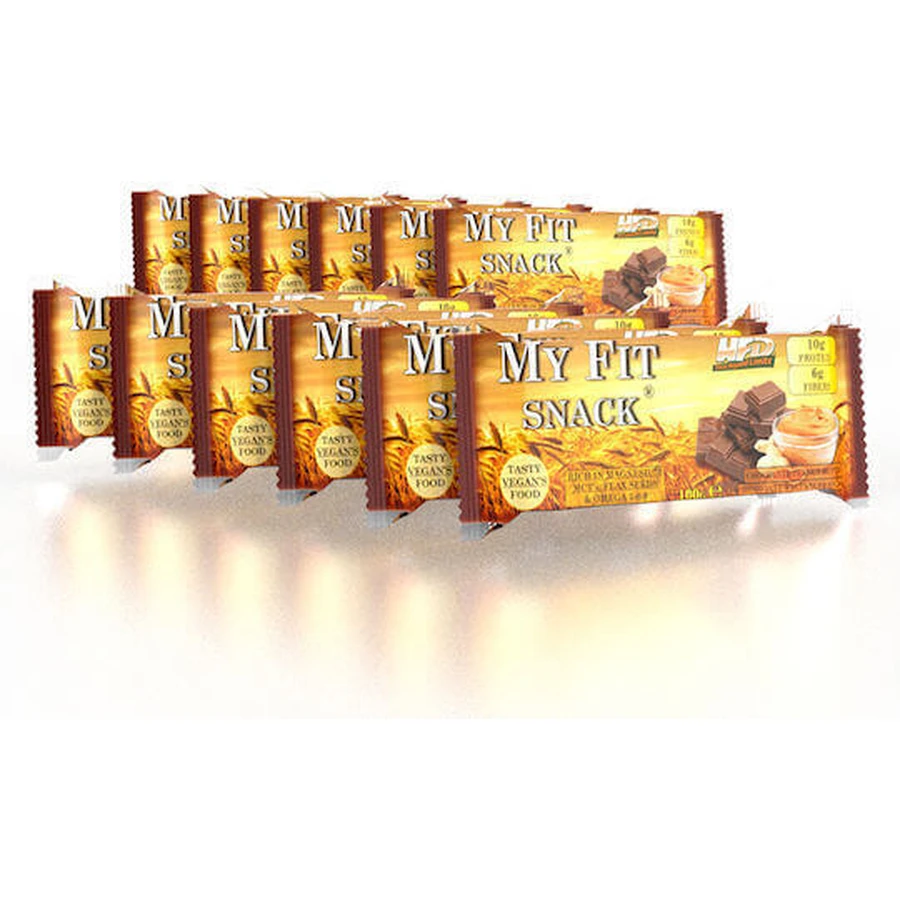 Батончики Fit & Shape My Fit Snack Bars с 10 г белка и шоколадным вкусом 12x100 г: цены и характеристики