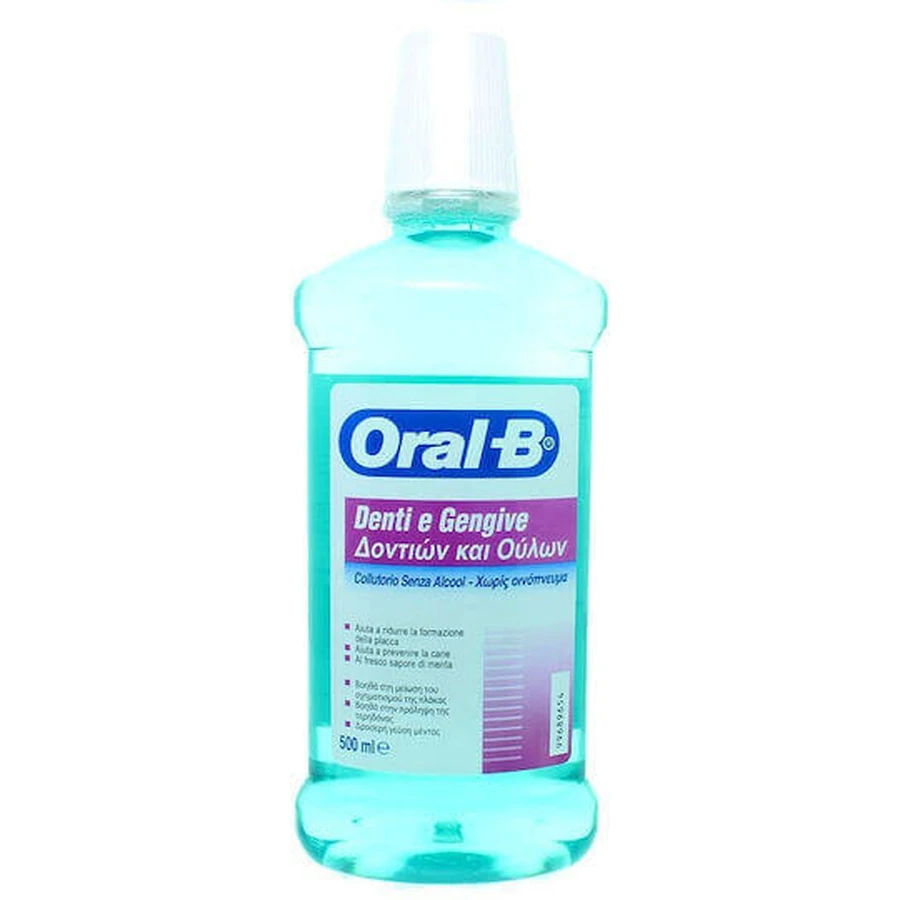 Oral-B Ополаскиватель для рта для зубов и десен 500 мл: цены и характеристики