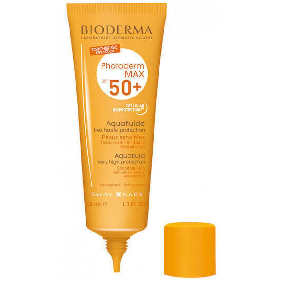 Bioderma Photoderm Photoderm Aqua Fluid Сонцезахисний крем для обличчя SPF50 40мл: ціни та характеристики
