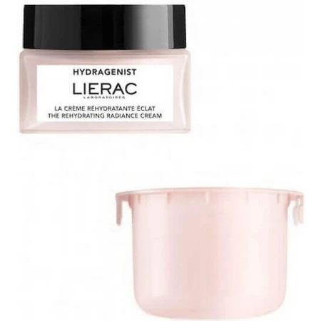 Lierac Hydragenist Refill Зволожуючий та омолоджуючий крем для обличчя з гіалуроновою кислотою та пробіотиками 50мл: ціни та характеристики
