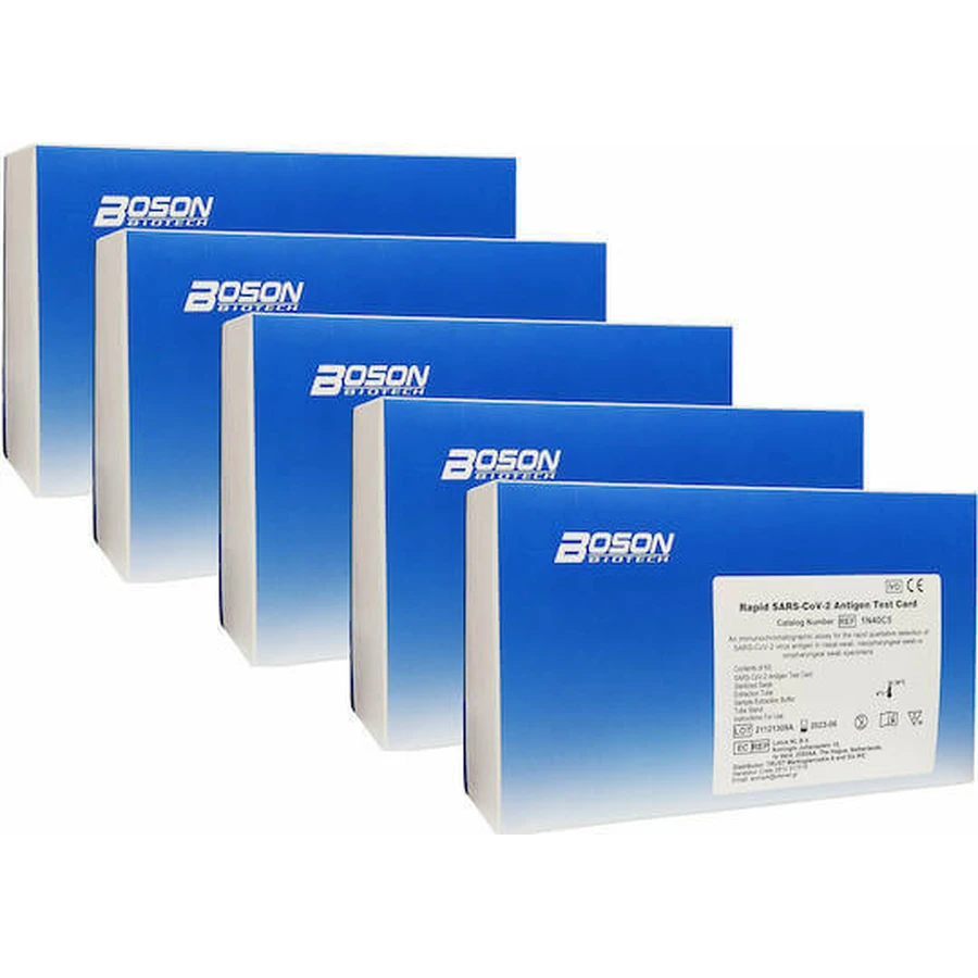 Boson Rapid SARS-CoV-2 Antigen Test 100pcs Rapid Self-Diagnostic Antigen Detection with Nasal Sample: цены и характеристики