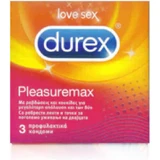 Durex Prezervative Pleasure Max Ribbed 3шт