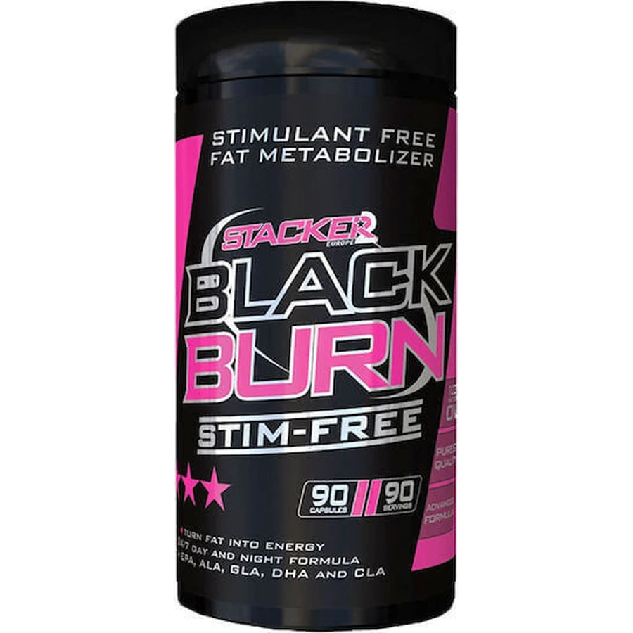 Stacker 2 Black Burn Stim-Free с неароматизированным вкусом 90 капс: цены и характеристики