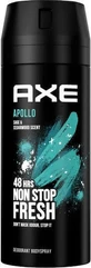Axe Apollo Deodorant 48h Дезодорант-спрей 150 мл
