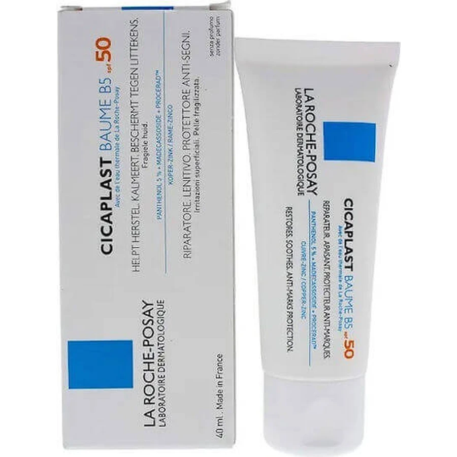 La Roche Posay Cicaplast Cicaplast Baume B5 Дневной восстанавливающий бальзам для лица с SPF50, пантенолом и центеллой азиатской 40 мл: цены и характеристики