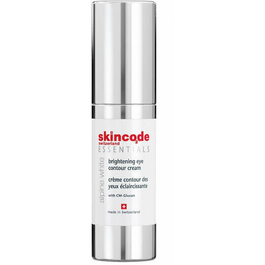 Skincode Essentials Alpine White Антивіковий крем для шкіри навколо очей проти зморшок для сяйва 15 мл: ціни та характеристики