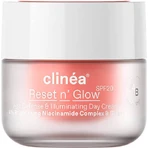 Clinea Reset n' Glow Дневной крем для лица с SPF20 против старения и сияния с ниацинамидом и пребиотиками 50 мл: цены и характеристики